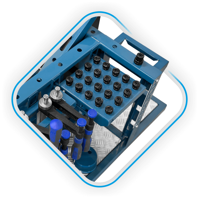 Work organisation and maintenance of order at the GPPH tool trolley workstation